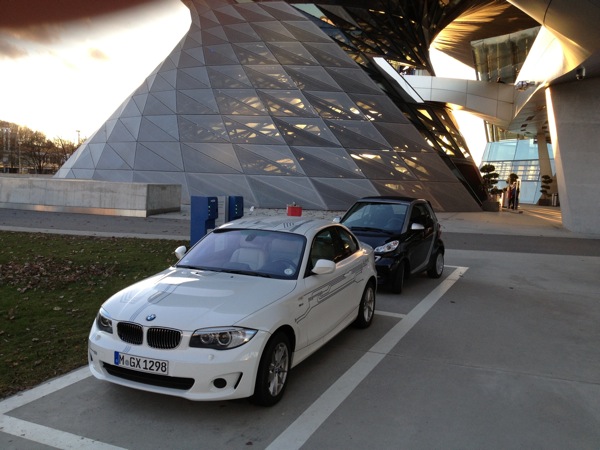 Ladestation an der BMW Welt